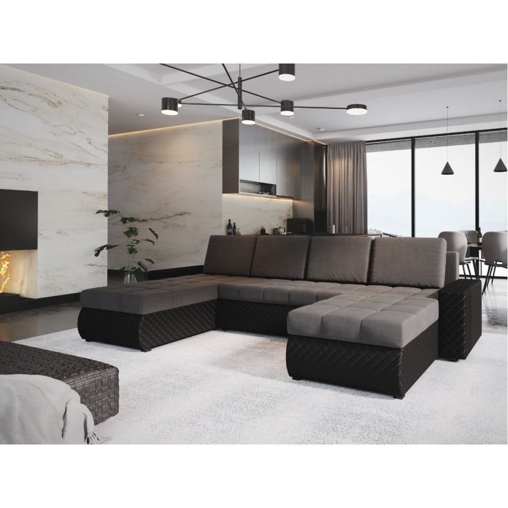 Γωνιακός καναπές Malaga max-Gkri-Mauro