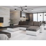 Γωνιακός καναπές Malaga max-Gkri-Leuko