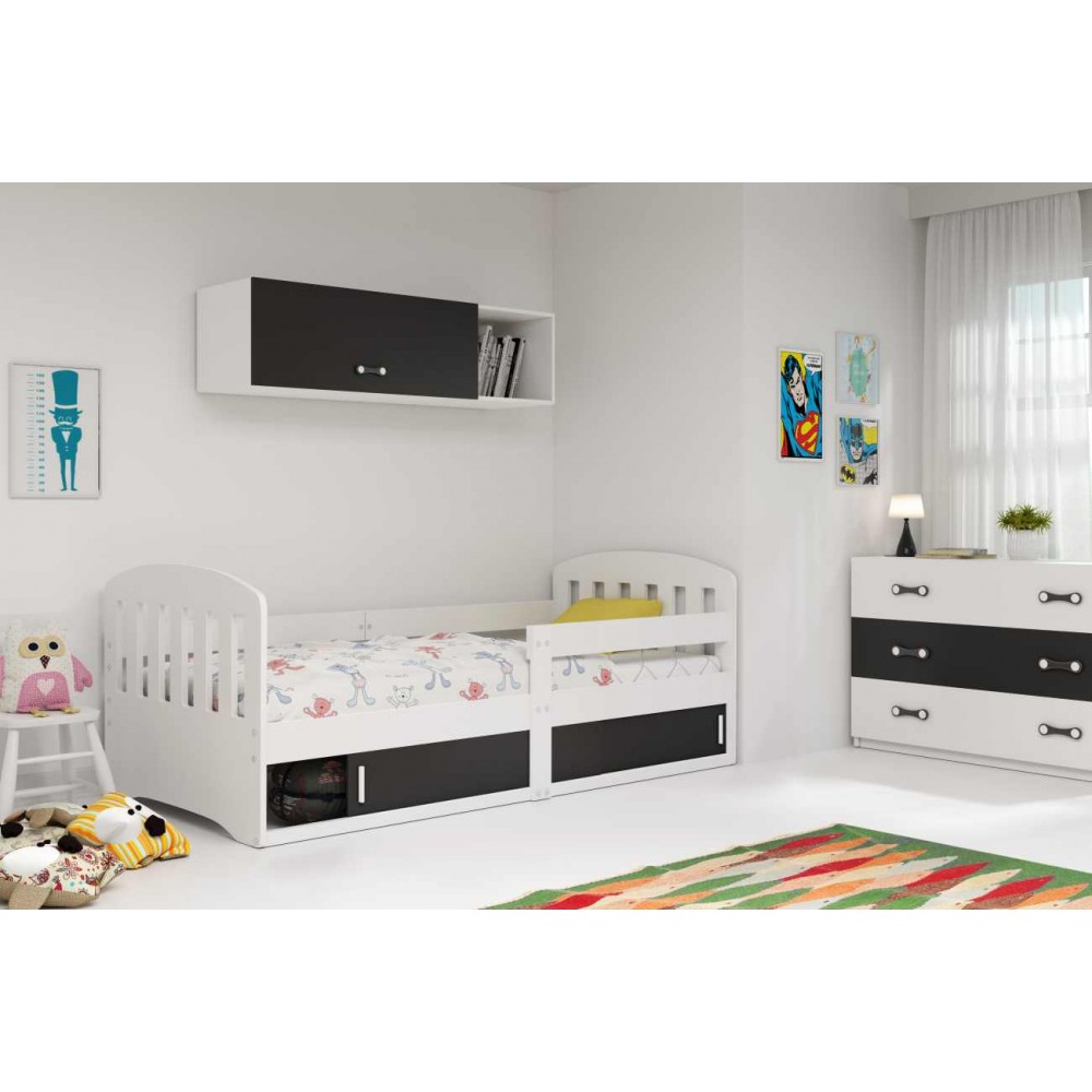 Παιδικό Κρεβάτι Pessaro-Leuko 84x163x65