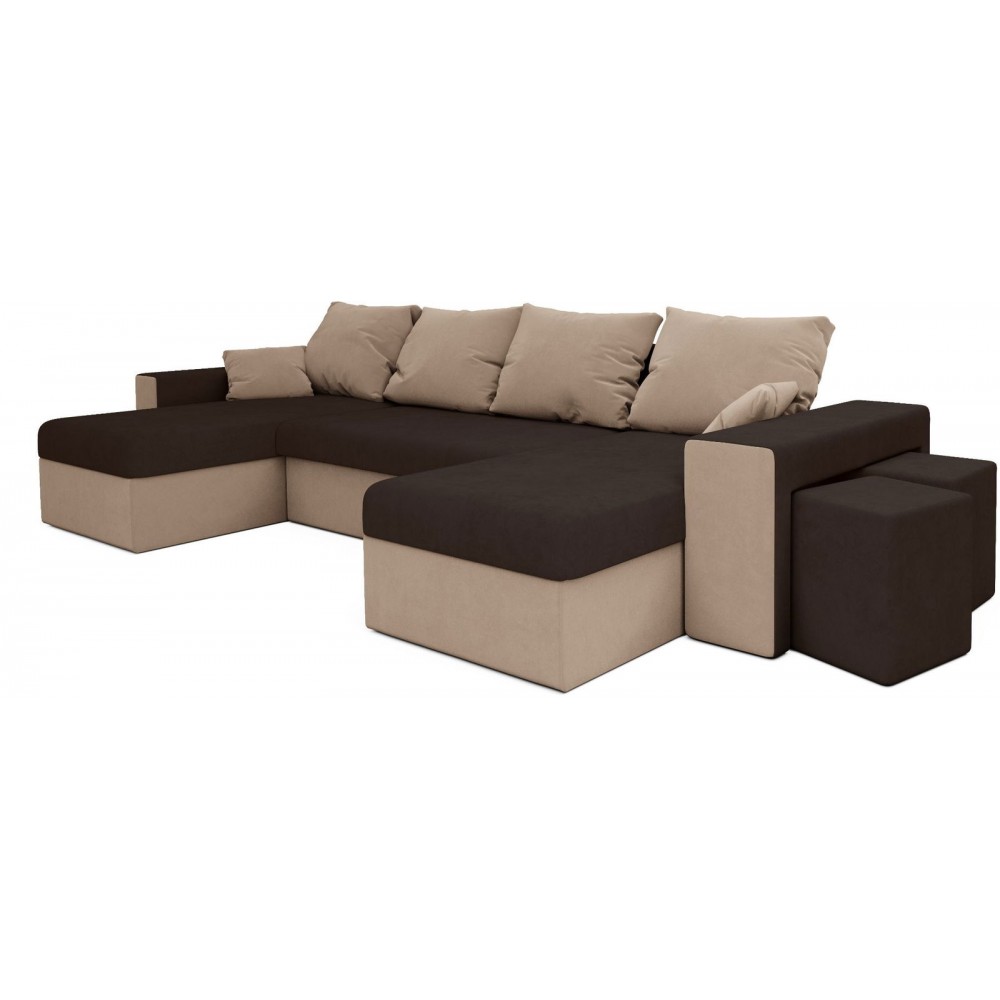 Γωνιακός καναπές Komo-Kafe-Mpez