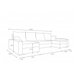 Γωνιακός καναπές Donetsk max-Mpez-kafe