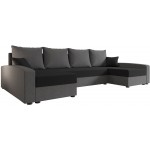 Γωνιακός καναπές Donetsk max-Gkri skouro - Gkri anoixto