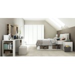 Ντουλάπα 4 You τετράφυλλη-Λευκό-180 x 57 x 240 εκ.