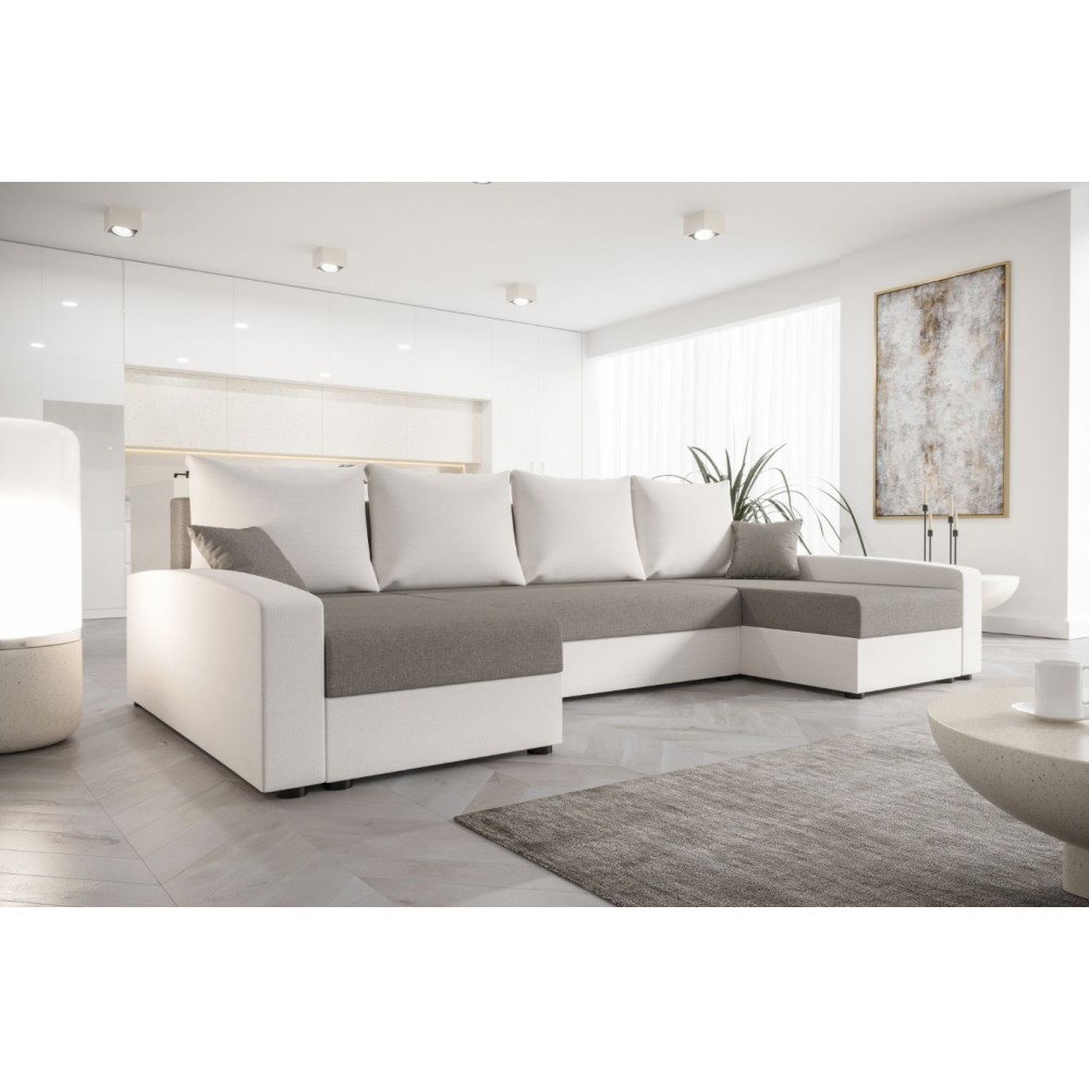 Γωνιακός καναπές Donetsk max-Leuko - Gkri