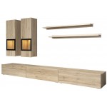 Σύνθετο Σαλονιού Bristol - Δρύς