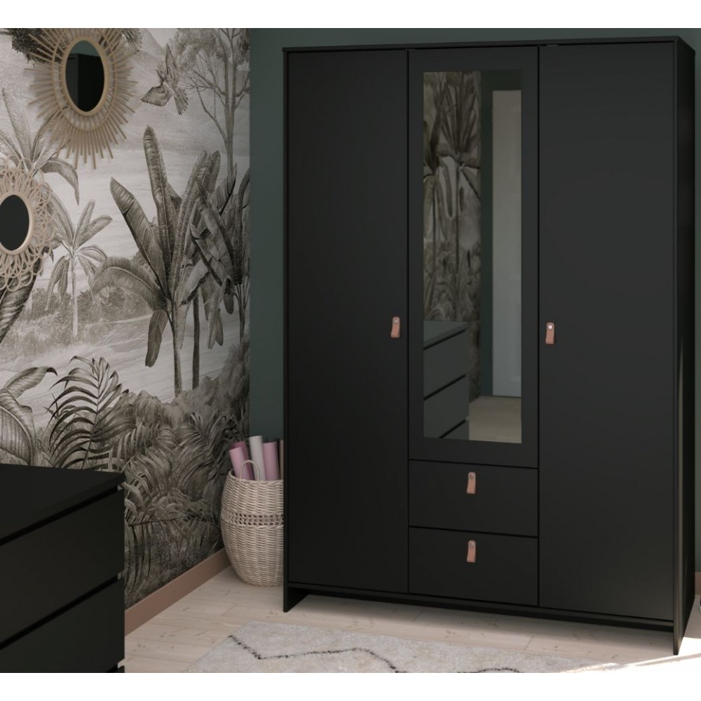 Ντουλάπα Minkee τρίφυλλη-Mauro