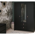 Ντουλάπα Minkee τρίφυλλη-Mauro