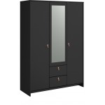 Ντουλάπα Minkee τρίφυλλη-Mauro