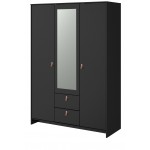 Ντουλάπα Minkee τρίφυλλη-Mauro