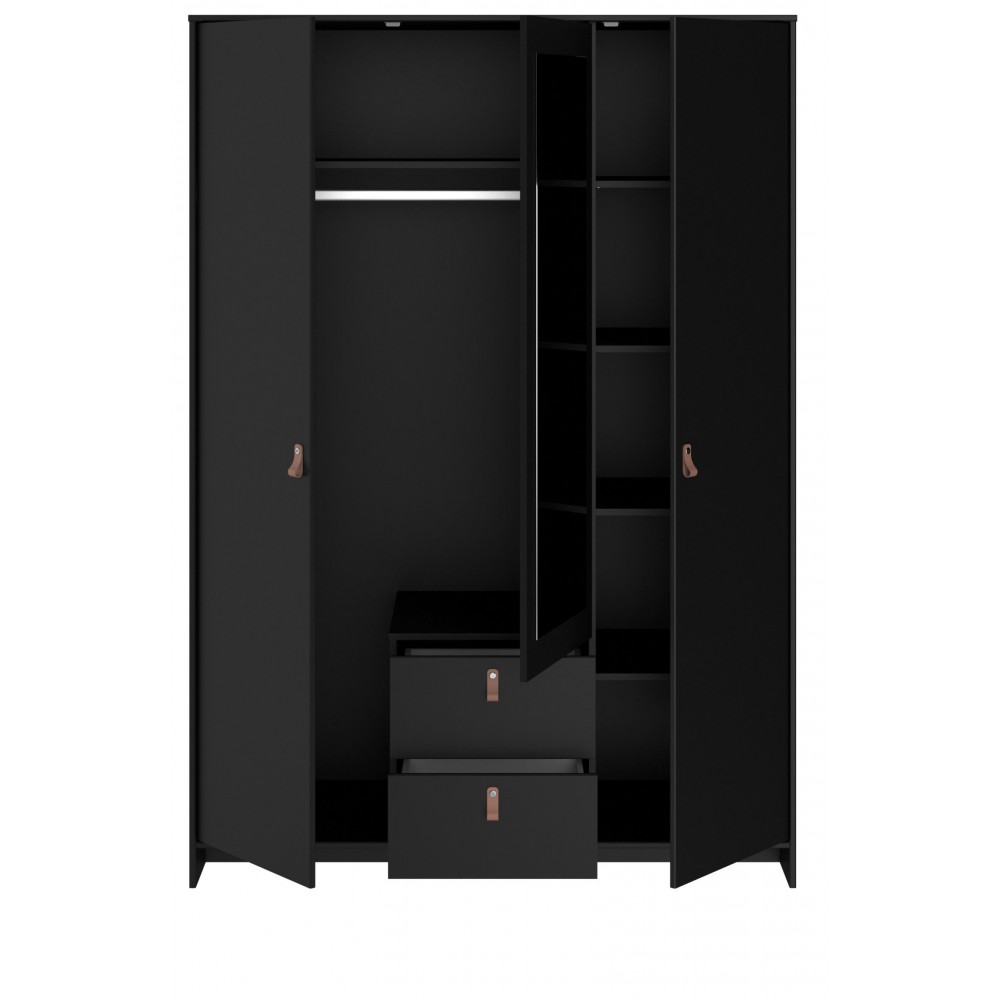 Ντουλάπα Minkee τρίφυλλη-Mauro