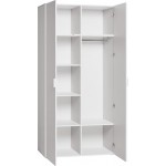 Ντουλάπα 4 You δίφυλλη-Λευκό