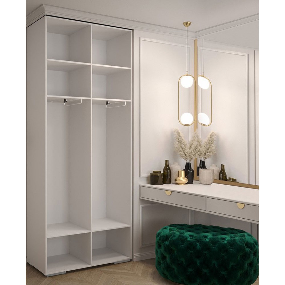 Ντουλάπα δίφυλλη Manhattan Ryfel 10-Leuko