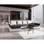 Γωνιακός καναπές Eibar max-Gkri-Leuko