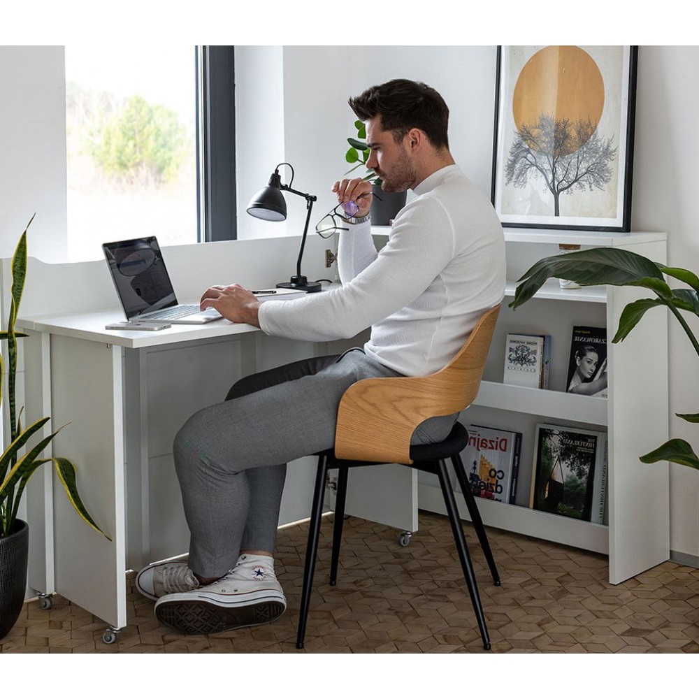 Αναδιπλούμενο γραφείο Concept-Leuko-Αριστερή