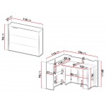 Αναδιπλούμενο γραφείο Concept-Leuko Gualistero-Δεξιά