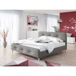 Επενδυμένο κρεβάτι Loham-Gkri-140 x 200