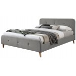 Επενδυμένο κρεβάτι Loham-Gkri-140 x 200