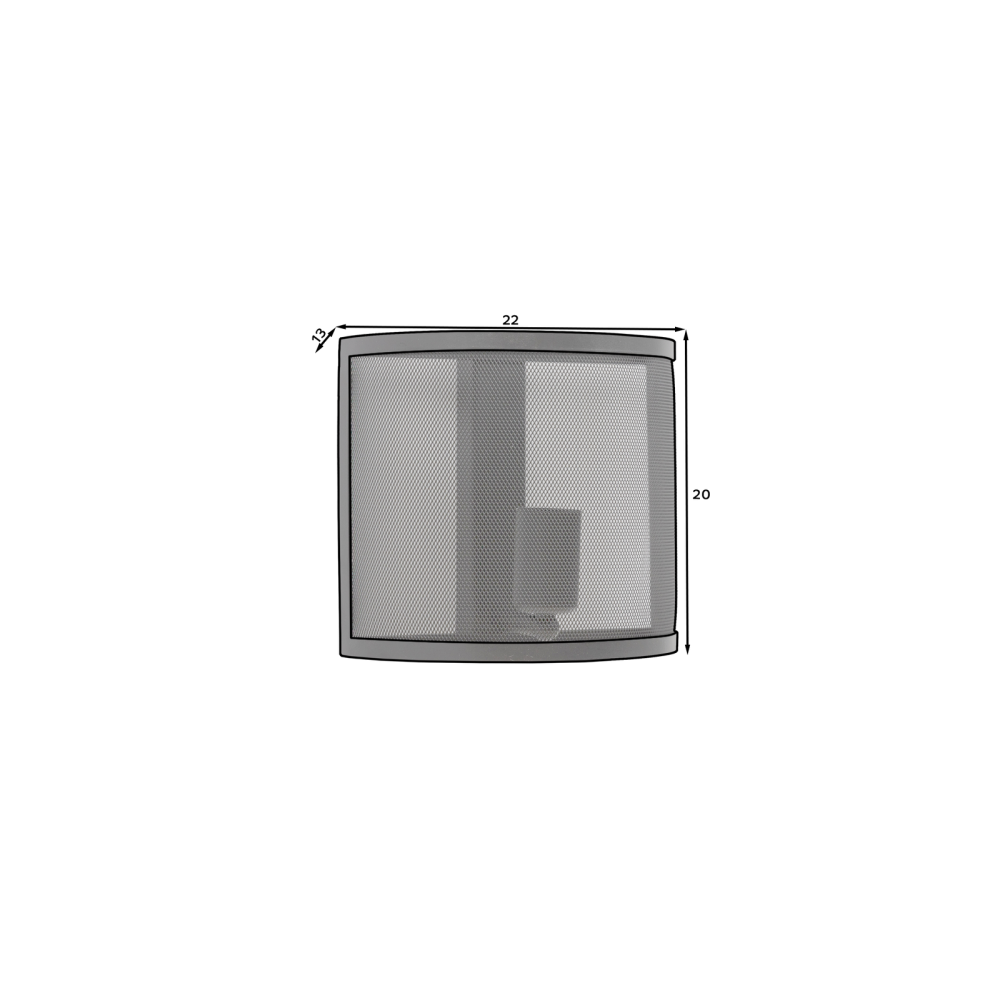 Επιτοίχιο φωτιστικό Kinkiet Gormar