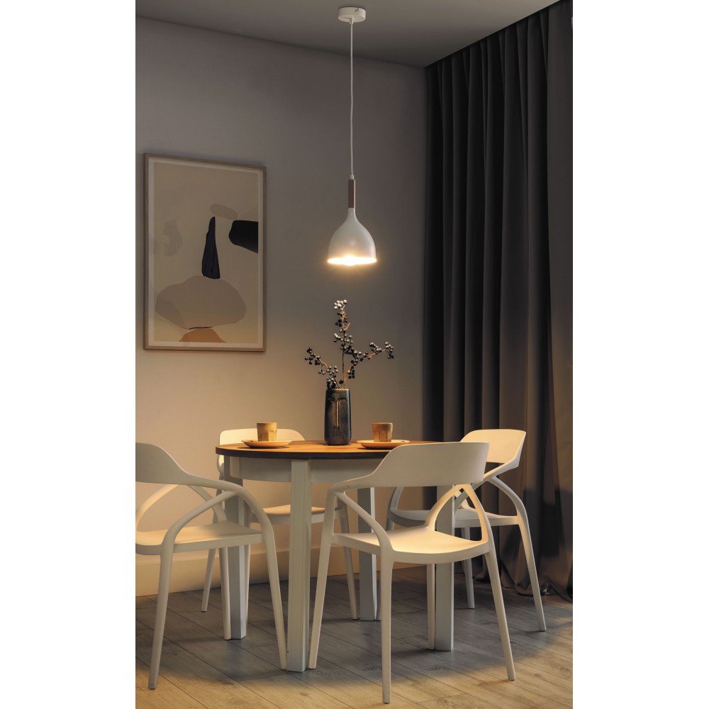 Κρεμαστό φωτιστικό οροφής Woldes Μονόφωτο