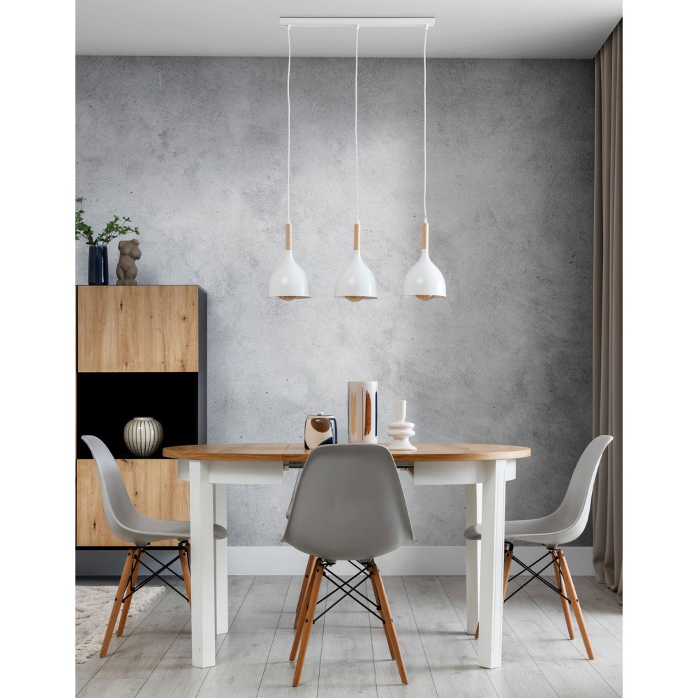 Ράγα οροφής Woldes 3φωτη