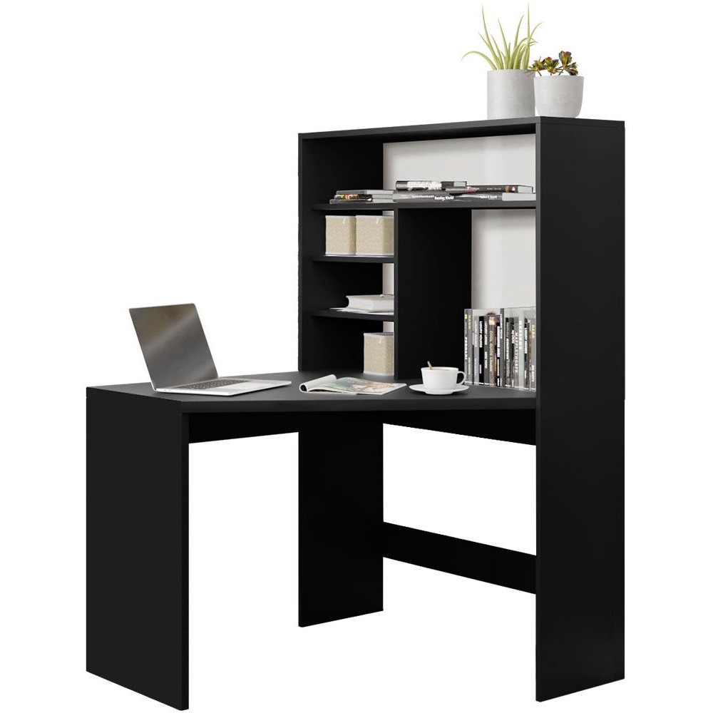 Γραφείο με βιβλιοθήκη Zayden-Mauro 101x98x141