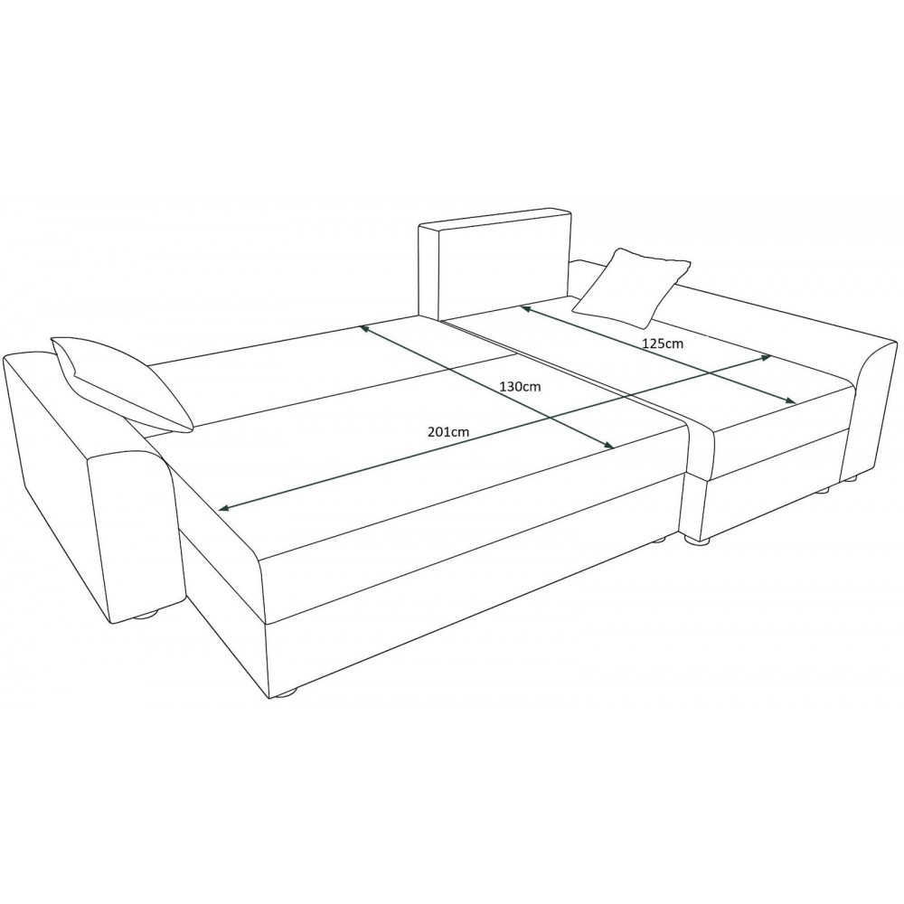 Γωνιακός καναπές Jason-Mauro-kokkino