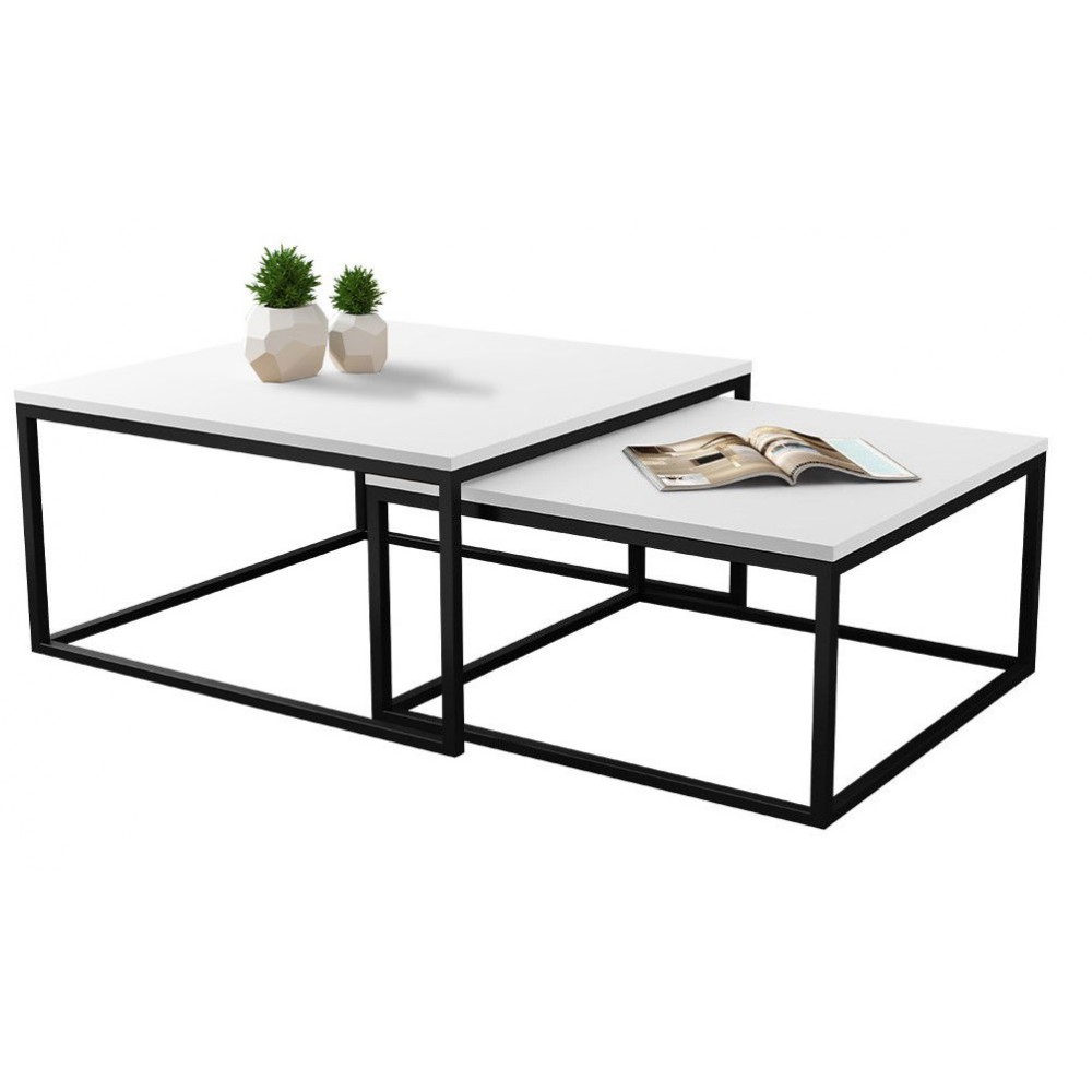 Σετ τραπεζάκια σαλονιού Stolik-Leuko