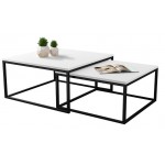 Σετ τραπεζάκια σαλονιού Stolik-Leuko