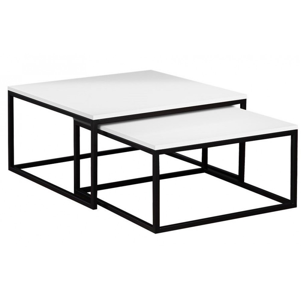 Σετ τραπεζάκια σαλονιού Stolik-Leuko