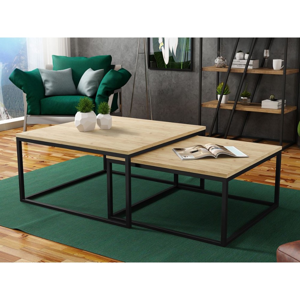 Σετ τραπεζάκια σαλονιού Stolik-Drus