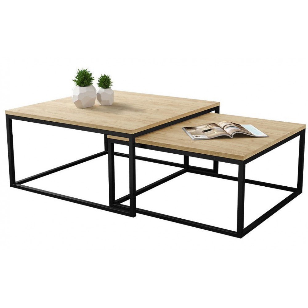 Σετ τραπεζάκια σαλονιού Stolik-Drus