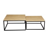 Σετ τραπεζάκια σαλονιού Stolik 76x76x39