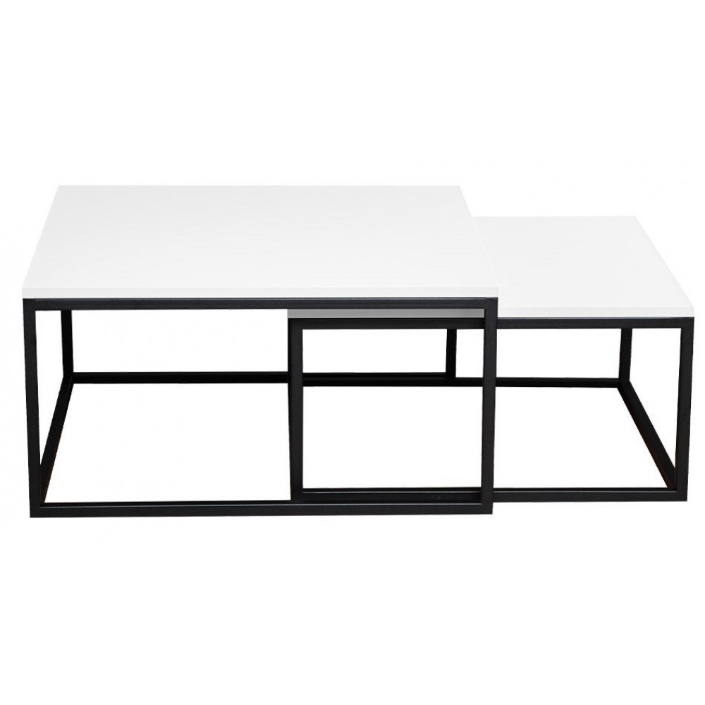 Σετ τραπεζάκια σαλονιού Stolik 76x76x39