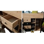 Πολυλειτουργικό κρεβάτι Smart III 248.5x93x123