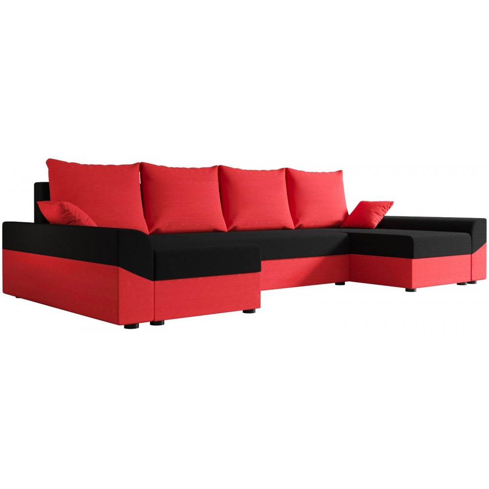 Γωνιακός καναπές Jason max-Mauro-kokkino