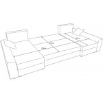 Γωνιακός καναπές Jason max-Gkri Skouro