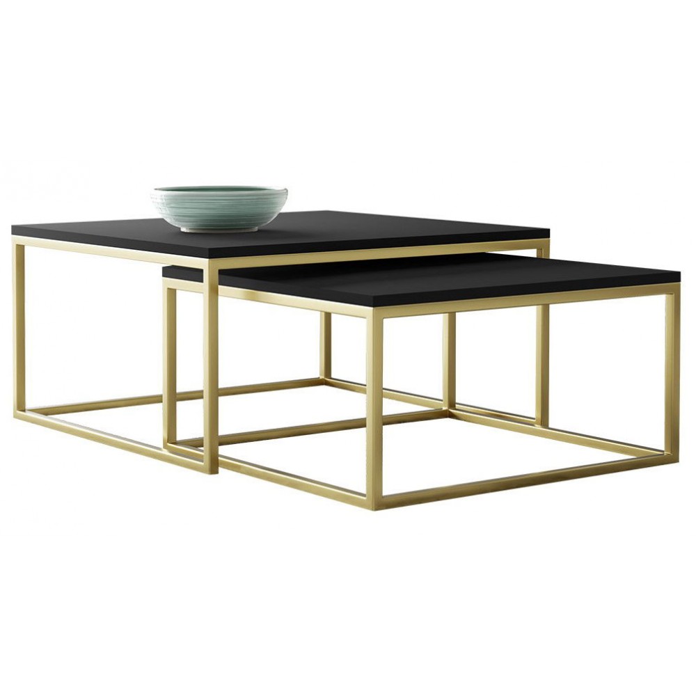 Σετ τραπεζάκια σαλονιού Stolik Dual Zloty-Mauro