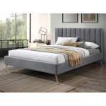 Επενδυμένο κρεβάτι Flavia-Gkri-180 x 200