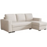 Γωνιακός καναπές Latte-Ekrou