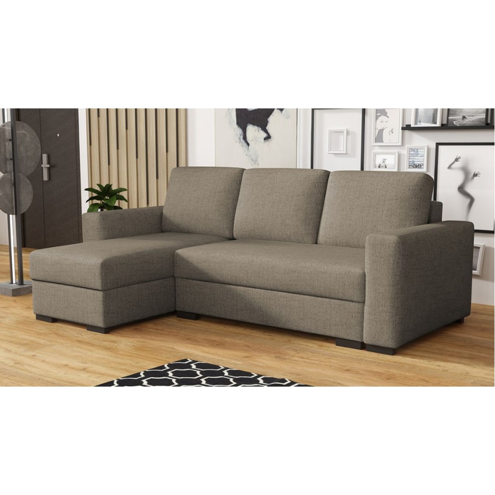 Γωνιακός καναπές Latte-Kafe