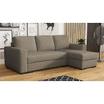 Γωνιακός καναπές Latte-Kafe