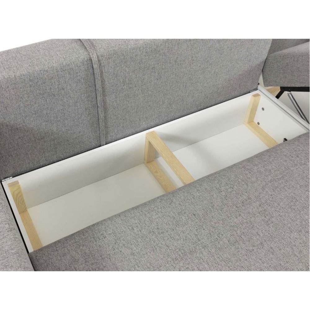 Γωνιακός καναπές Latte-Kafe