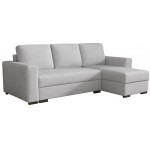 Γωνιακός καναπές Latte-Gkri Anoixto