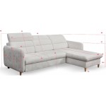 Γωνιακός καναπές Heraion