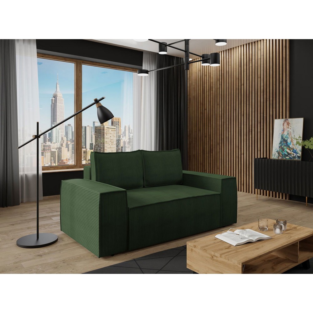 Καναπές - κρεβάτι Malaga I διθέσιος-Prasino