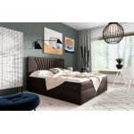 Επενδυμένο κρεβάτι Box 2-Kafe-140 x 200 144x208x103