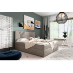Επενδυμένο κρεβάτι Box 2-Mpez-180 x 200 184x208x103