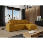 Γωνιακός καναπές Malaga mini I-Moustardi-Δεξιά