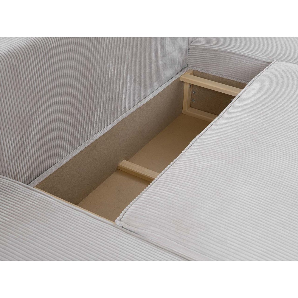 Γωνιακός καναπές Malaga mini I-Ekrou-Δεξιά