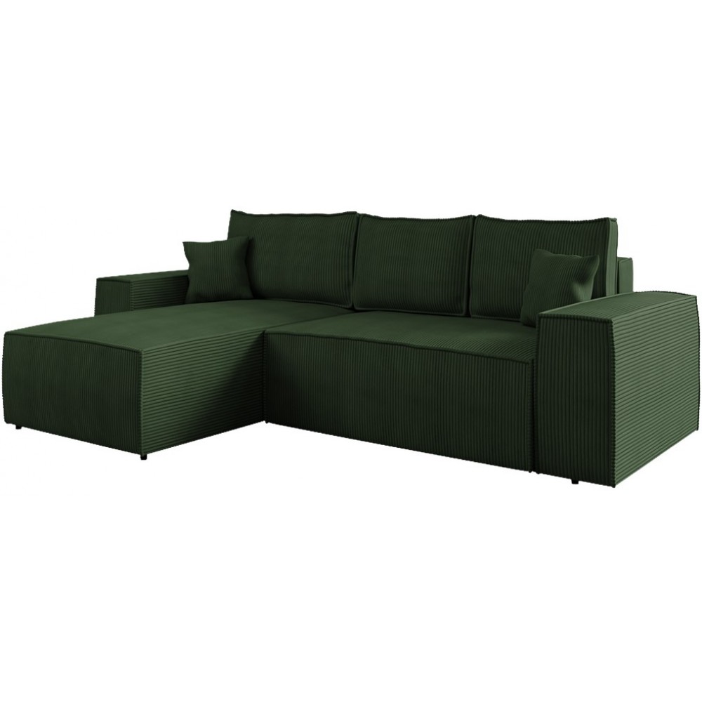 Γωνιακός καναπές Malaga mini I-Ekrou-Δεξιά